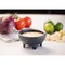 Service Ideas Salsa Bowl 4 Piece Set, 10 oz each, Black MB10BL - alternate 3
