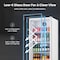 Yeego 21 in.W 7 cu. ft.Commercial Glass Door Merchandiser Display Refrigerator YG-SC-200-ZO - alternate 5
