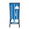 5S Supplies Housekeeping Shadow Board Broom Station V14, Blue / White, Broom + Stand HSB-V14-BLUE/WHITE-KIT - alternate 1