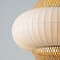 Vidalite Hikari 4-Light Pendant with Woven Bamboo & White Fabric Shade, Adjustable Hanging Height CE1009196 - alternate 4