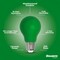 Bulbrite 25-Watt Equivalent Ceramic Green Color A19 Weatherproof Outdoor E26 Medium BaseLED Light Bulb, 10PK 862315 - alternate 5