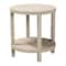 Bali & Pari Rocco Bohemian Woven Grasscloth End Table 255-14046-ZORO - alternate 1