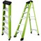 Wrightmaster 5.2 ft. Fiberglass Single-Sided Step Ladder, 10 ft. Reach, with Tool Holder 330 lb. Load Capacity ZOR-P426987 - alternate 1