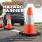 Xpose Safety Traffic Safety Cone, 12 in, PVC, 6 in Reflective Collar, Orange, 24 pk OTC12-4-24-X-S - alternate 4
