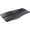 Cherry Americas CHERRY ERGO KC 4500 Keyboard - Full Size - Black - Padded Nonremoveable Palm Rest JK-4500EU-2 - alternate 1
