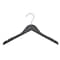 Nahanco 17in Greywash Wooden Shirt Hanger, 100PK 29917 - alternate 1
