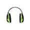 3M Peltor Peltor X4 Over-the-Head Earmuffs, Dielectric, Passive, NRR 27 dB, Foam, Black/Chartreuse X4A - alternate 2
