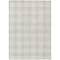 Homeroots 5' X 8' Ivory And Beige Plaid Washable Indoor Outdoor Area Rug 595404 - alternate 4