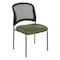 Office Star Products ProGrid Titanium & Black Visitors Chair, Straight Legs, Dillon Green 86724R-R106 - alternate 1