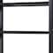 Homeroots 69" Black Wood Five Tier Bookcase with Two Doors 630382 - alternate 3