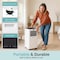 Serenelife 10,000 BTU Portable Air Conditioner and Heater, Small AC with Dehumidifier and Fan, Mini AC Unit SLPACHT102 - alternate 4