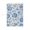 Homeroots 10' X 14' White And Denim Blue Floral Washable Indoor Outdoor Area Rug 589517 - alternate 7