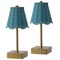Jonathan Y Willow 11 in. Coastal Bohemian Metal and Rattan Tapered Cordless Rechargeable Integrated Dimmab, 2PK JYL5514B-SET2 - alternate 8