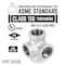 B & K 3/4 in. FIP each X 3/4 in. D FIP 3/4 in. D FIP Galvanized Malleable Iron Side Out Tee 311USOT-34 - alternate 3