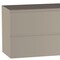 Homeroots 36" Light Brown Wood Freestanding Bathroom Vanity With White Sink And Two Drawers 627485 - alternate 2