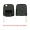 Aks Keys 2000 - 2010 VW Flip Key Shell (Square Head) NON Chip FS-VW-01 - alternate 1