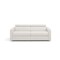 Homeroots 81" White Leather Sleeper Sofa 719432 - alternate 1