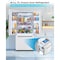 Black&Decker 18.0 French Door Refrigerator with handle and Ice maker-White BRF1800GIMW - alternate 6