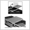 Marathon Holds 2 Turntables in STANDARD STYLE POSITION with 10-in mixer with Low Profile Wheels & LAPTOP SHE MA-DJ10WLTSTANDA - alternate 2