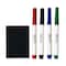Handmoto Dry-Erase Learning Board, 4 Markers, 10 Activity Sheets - Coloring Series CL-MO-1 - alternate 2
