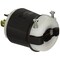 Hubbell Wiring Twist-Lock 20A 3-Ph 120/208VAC 4-Pole L21-20P Screw Term Black/White HBL2511 - alternate 1