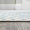 Jonathan Y Arlo Woodgrain Geometric Ivory/Blue 4 ft. x 6 ft. Area Rug LUX104A-4 - alternate 5