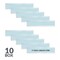 C-Line Products 4" x 7/8" Shelf Labeling Strips with Inserts, 10/PK, 5PK/CT 87447-CT - alternate 2