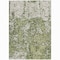 Homeroots 8' X 10' Olive Green And Ivory Abstract Washable Indoor Outdoor Area Rug 612764 - alternate 3