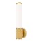 Z-Lite Solange 1 Light Wall Sconce, Modern Gold/Opal White, 4.75 In W 1021-1S-MGLD-LED - alternate 1
