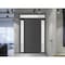 Vdomdoors Front Exterior Prehung Metal-Plastic Door, Manux 8111 Antracite Grey, 2 Side and Top Sidelite Trans MANUX8111EXD-ANT-W14+36+14xH80+14-RH - alternate 3