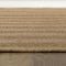 World Rug Gallery Herringbone Stripe Reversible Jute-Look Indoor/Outdoor Rug 2 ft x 7 ft Natural WR185NATURAL2X7 - alternate 2