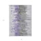 Homeroots 5' X 8' Purple Ivory And Charcoal Abstract Washable Indoor Outdoor Area Rug 582399 - alternate 5