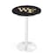 Holland Bar Stool Co 36" Chrome Wake Forest Pub Table, 36" dia. Top L214C3636WakeFr - alternate 1