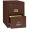 Fireking 2 Drawer, 2 Hr Fire & Impact Rated, Vertical, 32" depth Legal Brown 2-2130-2BR - alternate 2