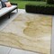 Homeroots 5' X 8' Beige Abstract Washable Non Skid Indoor Outdoor Area Rug 559725 - alternate 1