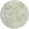 Homeroots 8' Artichoke Green Lavender And Beige Round Floral Washable Indoor Outdoor Area Rug 611182 - alternate 6