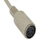 Sanoxy 25ft DIN5 M/F AT Keyboard Extension Cable SNX-CBL-LDR-DN101-0225 - alternate 2