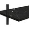 Homeroots 72" Black Metal Five Tier Bookcase 489801 - alternate 7