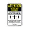 Signmission Public Safety, Tattoo Shop Customers Practice Social Distancing, 14in X 10in, OS-NS-A-1014-25368 OS-NS-A-1014-25368 - alternate 1