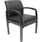 Boss Guest Chair, Black Seat, Black Back, 23 in W 27" L 34" H, Fixed, Vinyl Seat B9580BK-BK - alternate 1