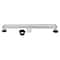 Kingston Brass 24-Inch Stainless Steel Linear Shower Drain with Reversible Tile Insert and Flat Grate BSF2421 - alternate 1