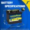 Goodyear 140R-H4-AGM BCI Group Size 140R 12V 50 AH, 80RC, 570 CCA Platinum series AGM Battery GY4165813 - alternate 1