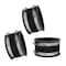 Powertec 4 in. Dust Control Flex Cuff with Steel Hose Clamps, Hose Connector Rubber Cuff Coupler, 3PK 70149-P3N - alternate 1
