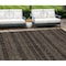 Homeroots 10' X 14' Chocolate And Brown Southwestern Washable Indoor Outdoor Area Rug 587529 - alternate 1