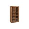 Homeroots 80in Brown Solid Wood Display Stand With Two Doors 489035 - alternate 4