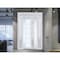 Vdomdoors Front Exterior Prehung FiberGlass Door Frosted Glass / Manux 8088 White Silk / 2 Sidelight and Tran MANUX8088EXD-WS-W14+30+14 x H80+14-RH - alternate 3