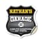Signmission Nathan's Garage I Can Fix Everything But Stupid, 18 Inch X 18 Inch, Vinyl Decal SHI-D-18-490-NATHAN - alternate 1