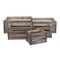 Homeroots Set of Five Brown Solid Wood Crate, 5PK 487712 - alternate 2