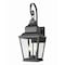 Z-Lite Raphael Sand Black 2 Light Outdoor Wall Light 5029M-BK - alternate 1