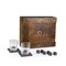 Picnic Time Family Of Brands NCAA Oregon Ducks Whiskey Box Gift Set 605-10-509-473-0 - alternate 1